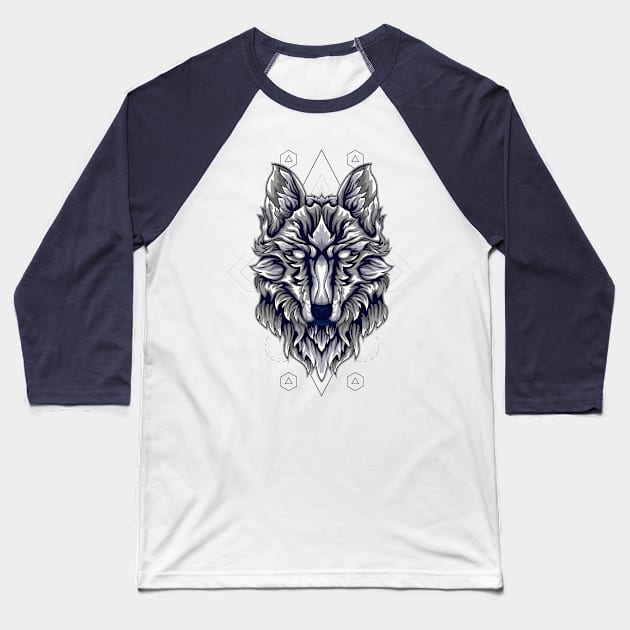 alpha space wolf Baseball T-Shirt by SHINIGAMII